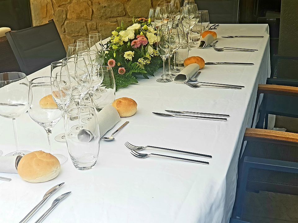 Chef at home in Sant Julià de Vilatorta ( Barcelona ) with local cusine